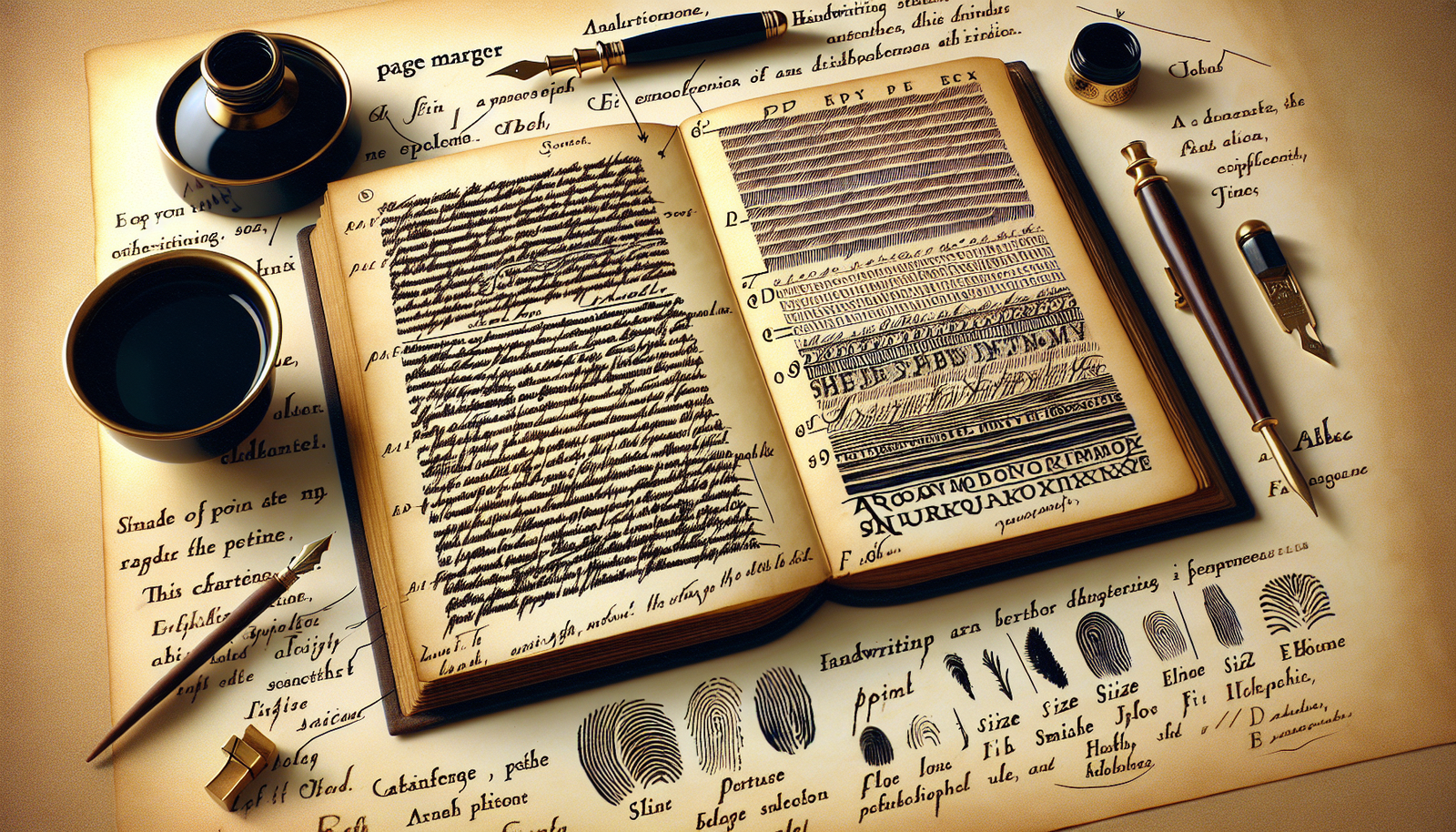 Page Marging and Handwriting Analysis