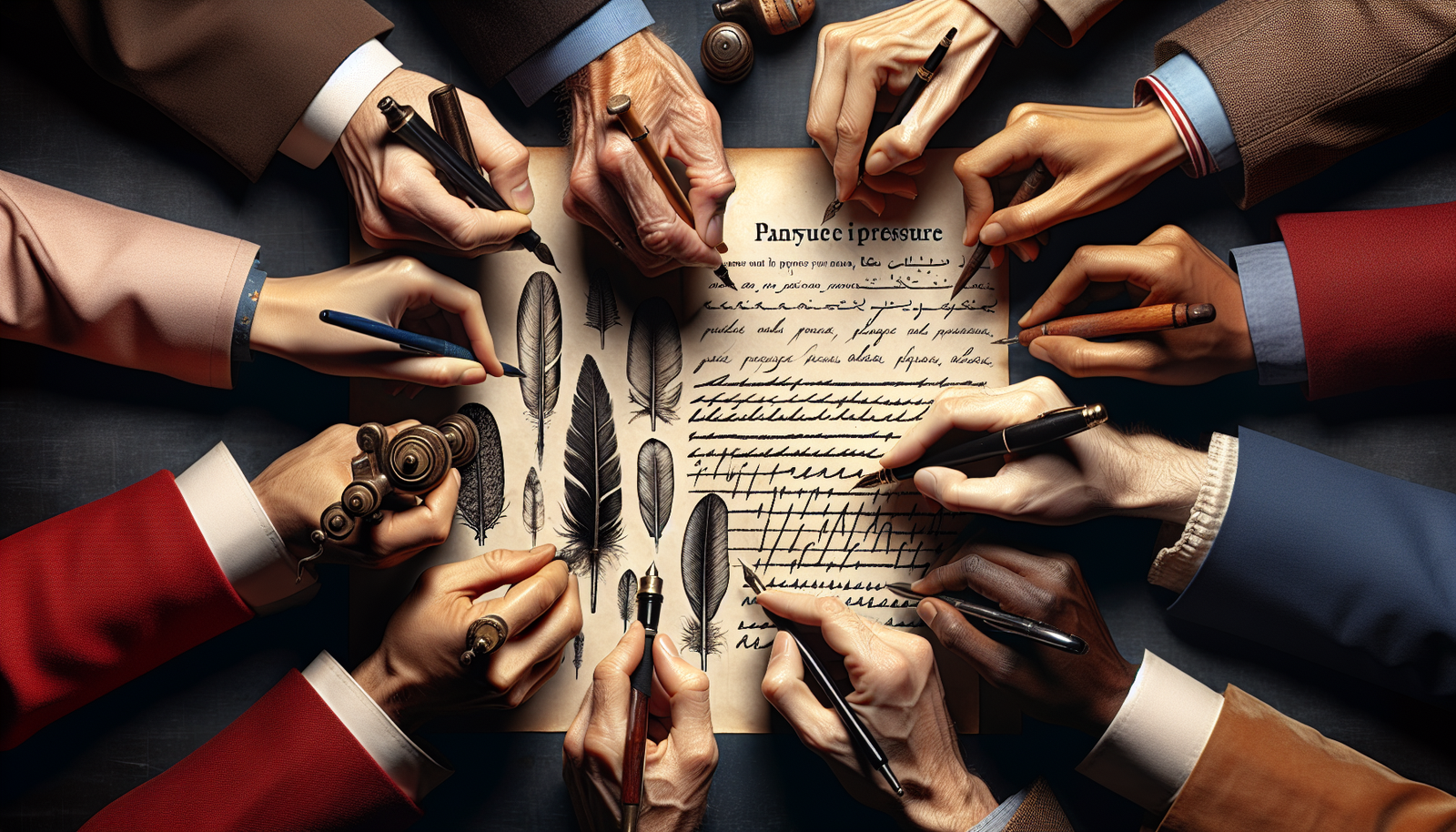 Understanding of Pressure of Writing through Handwriting Analysis