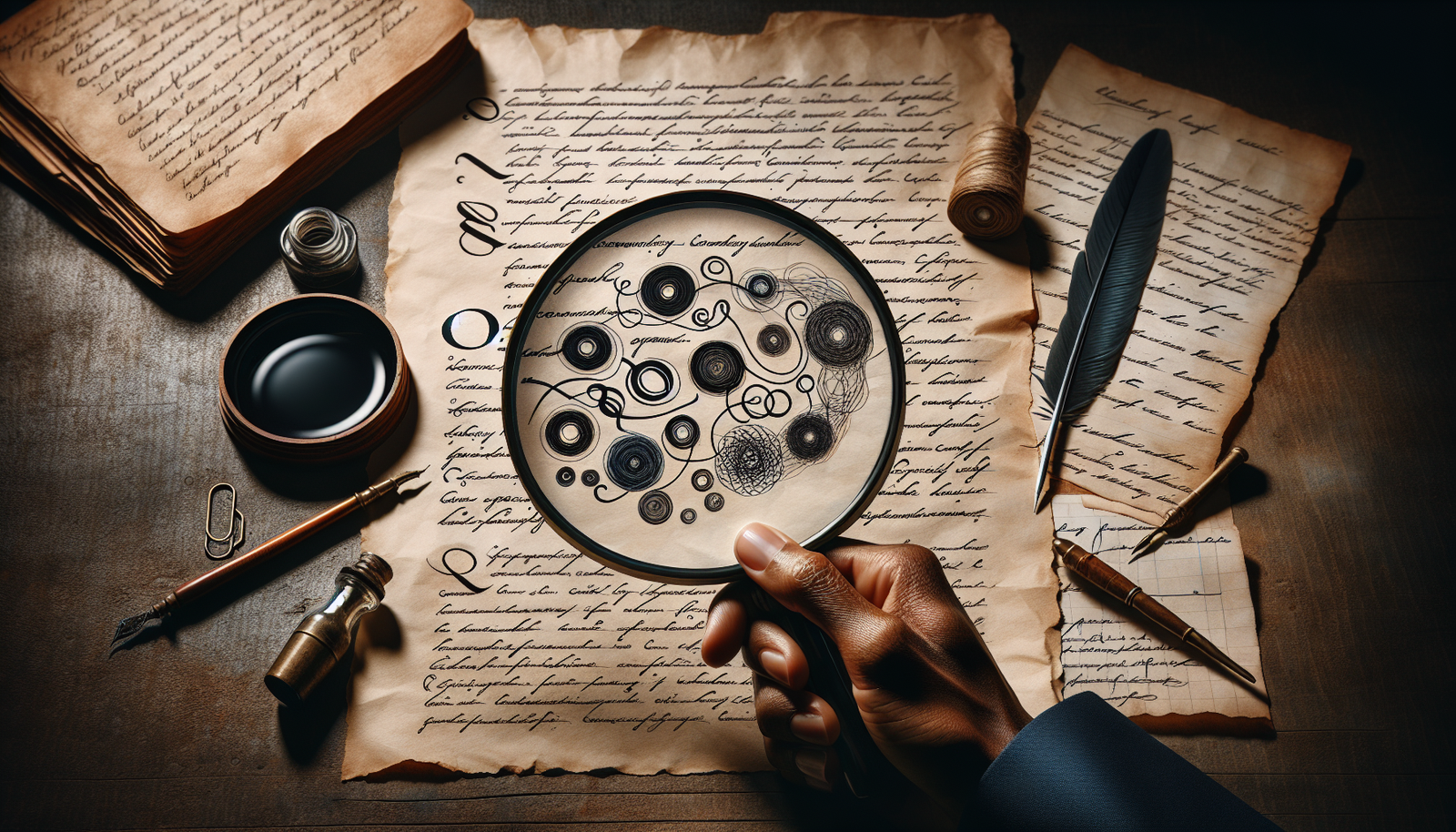 Meaning of Connectivity in letters through Handwriting Analysis