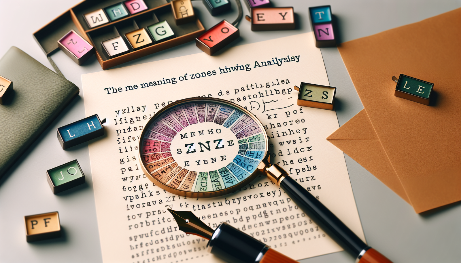 Meaning of Zones of letters through Handwriting Analysis