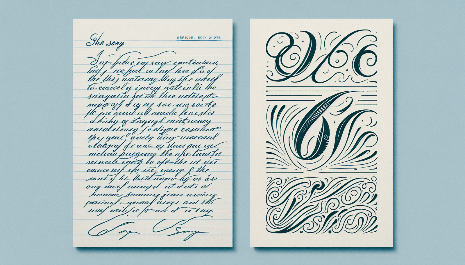 Difference between Handwriting and Signature