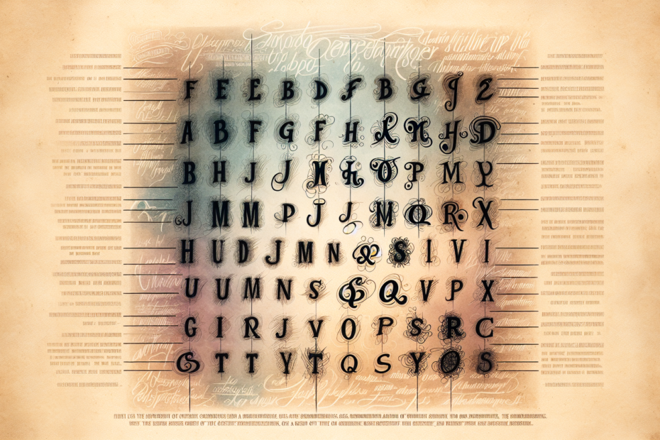 Meaning of Size of Letters in Signature