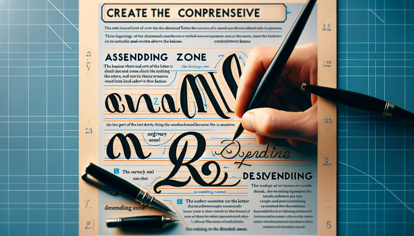 Meaning of Zones of Letter in Signature