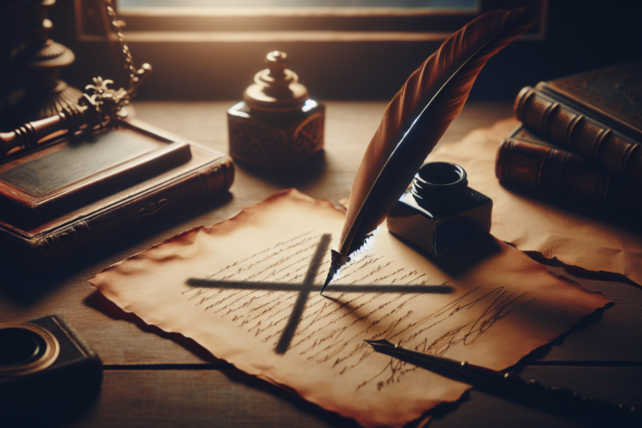 Meaning of Striked Signature