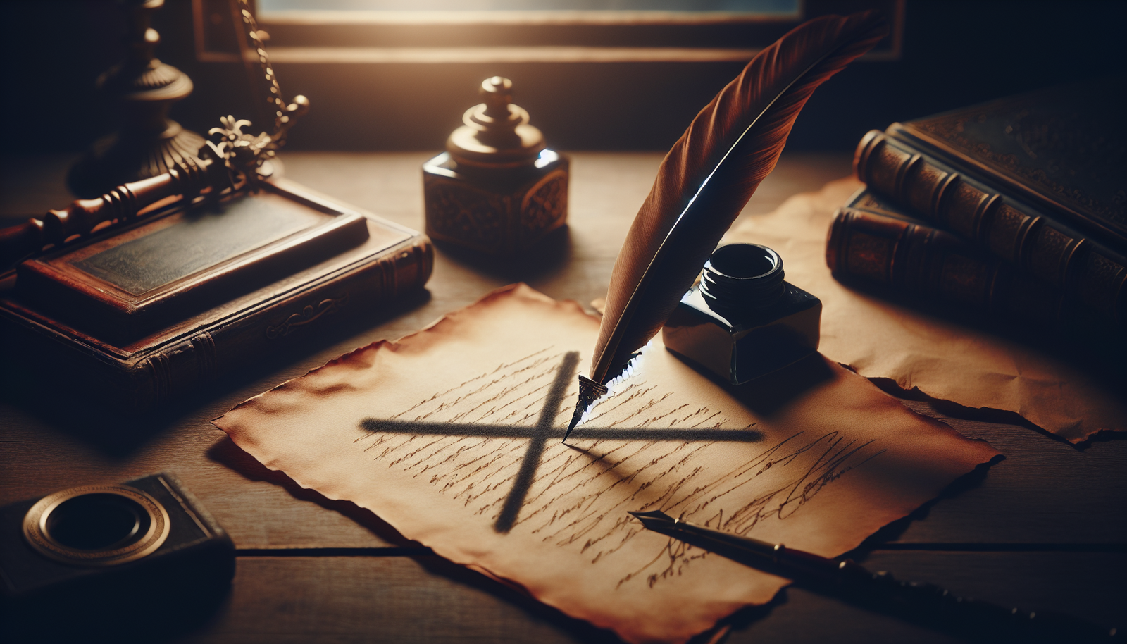 Meaning of Striked Signature
