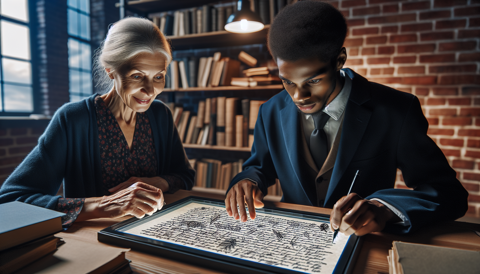 Understand Relation Through Handwriting