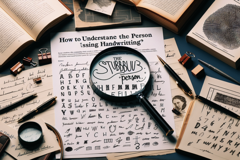 How to Understand the Stubborn Person Using Handwriting
