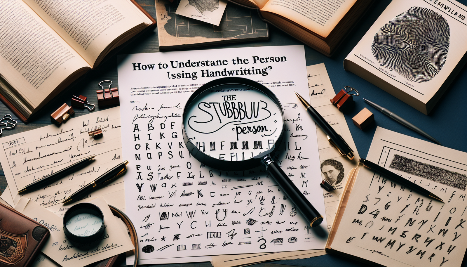 How to Understand the Stubborn Person Using Handwriting
