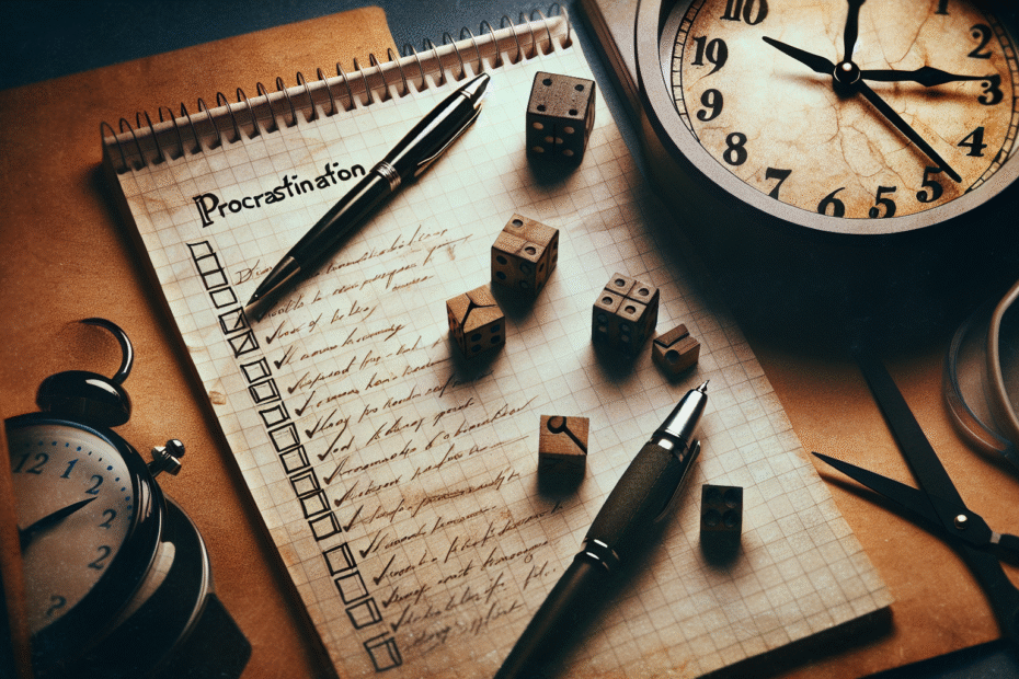 Understand the Painful Reality of Procastination using Handwriting