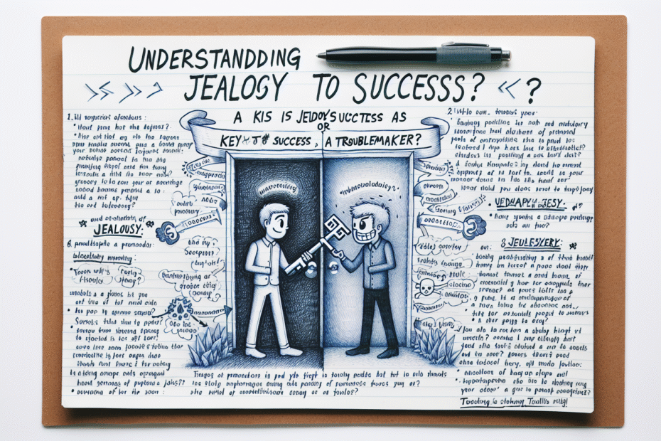Understand the Jealousy A key of Success or Troublemaker using Handwriting