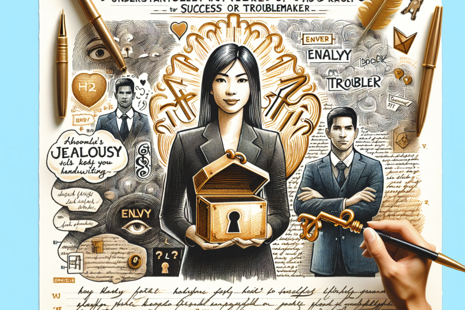 How to Understand the Jealousy a key of success or troublemaker Using Handwriting