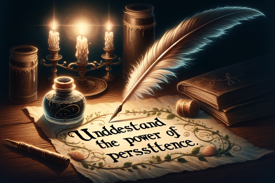 Understand The Power of Persistence using Handwriting