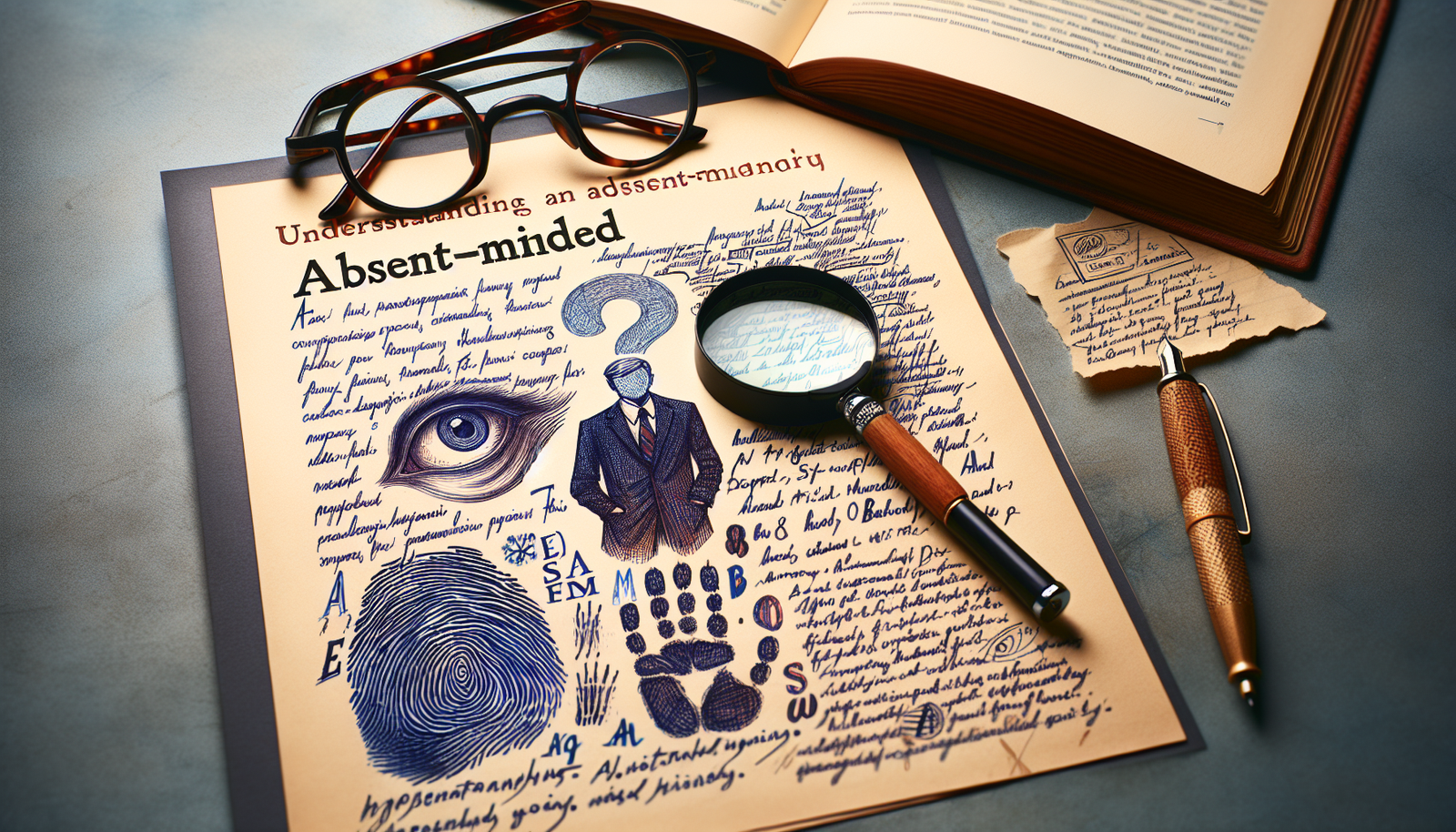 How to Understand the Absentminded Person Using Handwriting