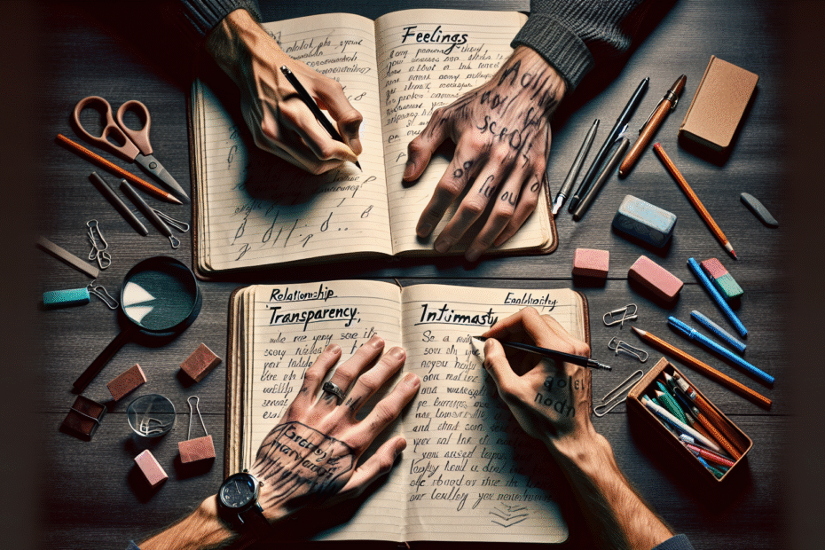 How to understand the Lacking Transprency and Intimacy in Relationship Using Handwriting