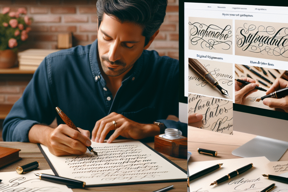 Digital Products You Can Sell Using Your Handwriting & Signature Knowledge