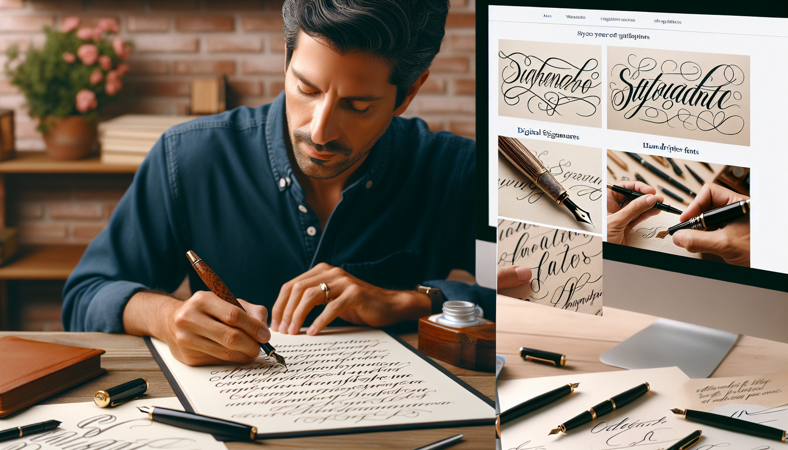 Digital Products You Can Sell Using Your Handwriting & Signature Knowledge