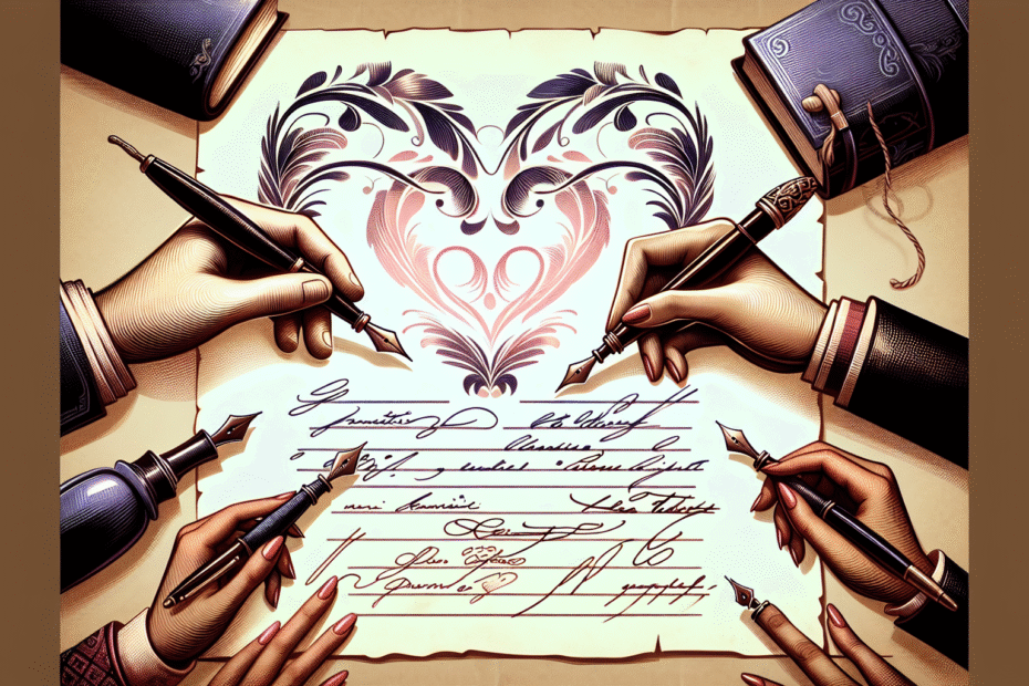 Relationship and Handwriting: signatures and compatibility clues in partnerships