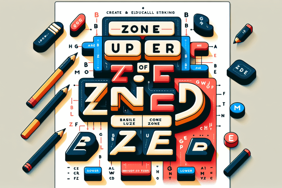 Zones of Letters: Upper, Middle, and Lower