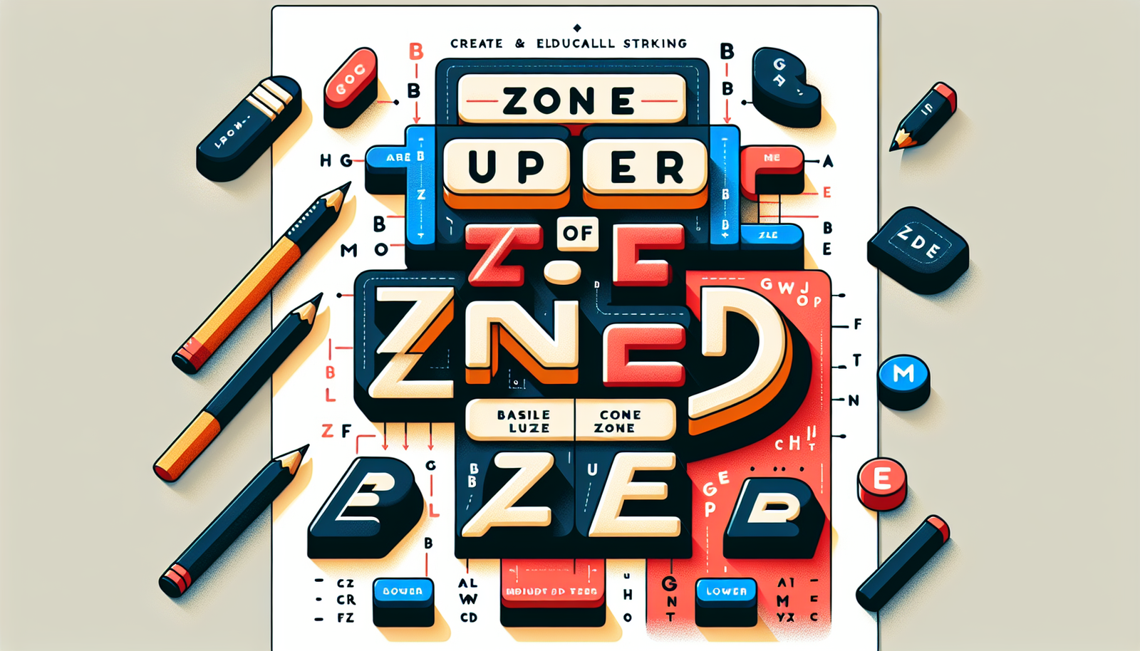 Zones of Letters: Upper, Middle, and Lower
