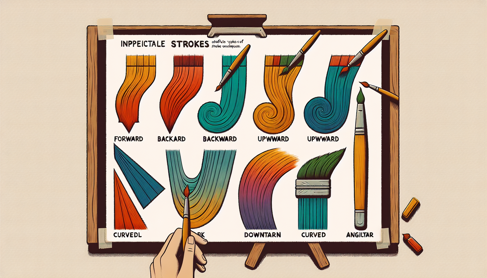 Forward, Backward, Upward, Downward, Curved, and Angular Strokes Explained