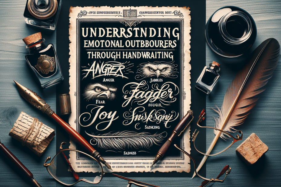 Understanding Emotional Outbursts Through Handwriting