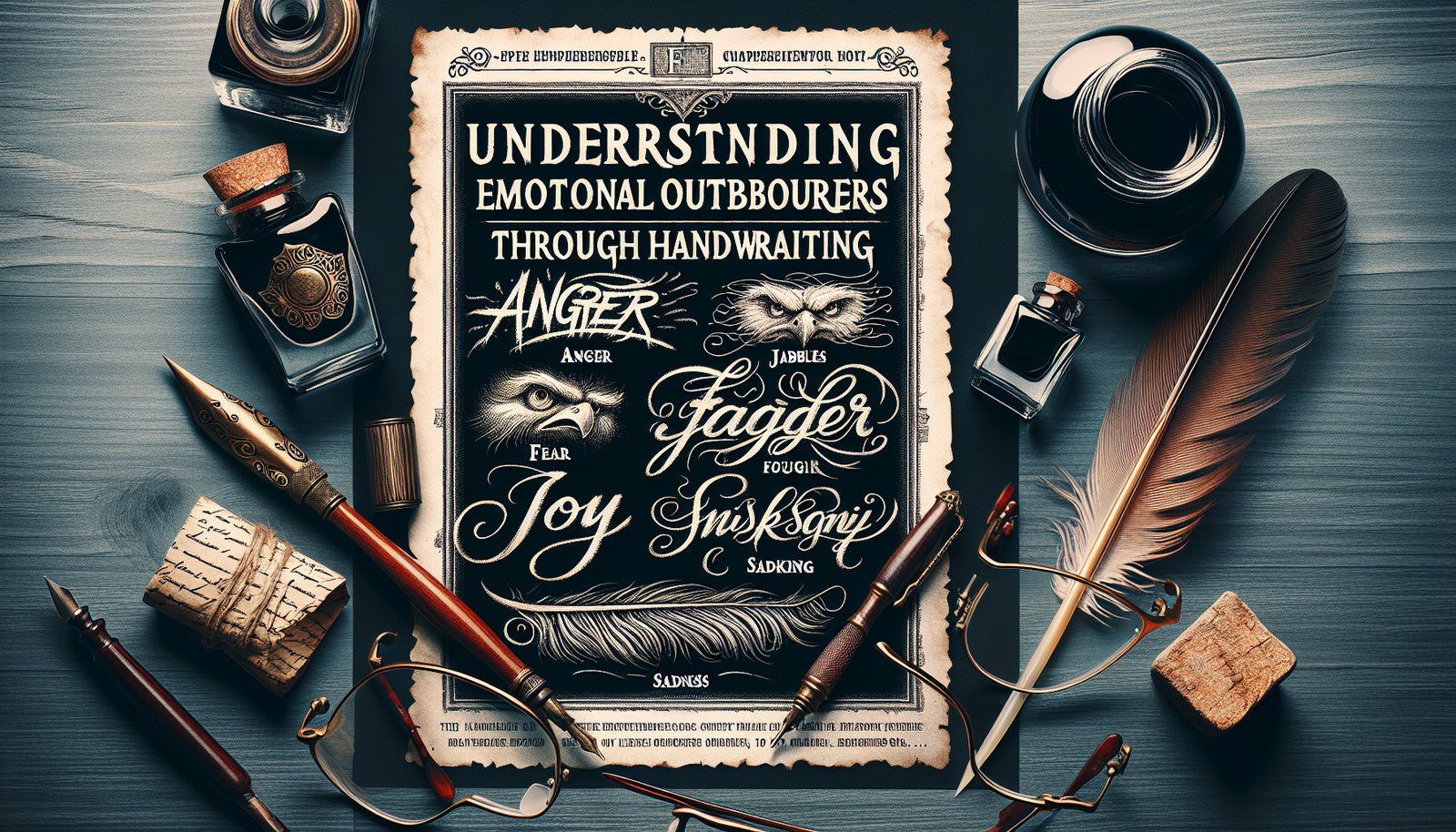 Understanding Emotional Outbursts Through Handwriting