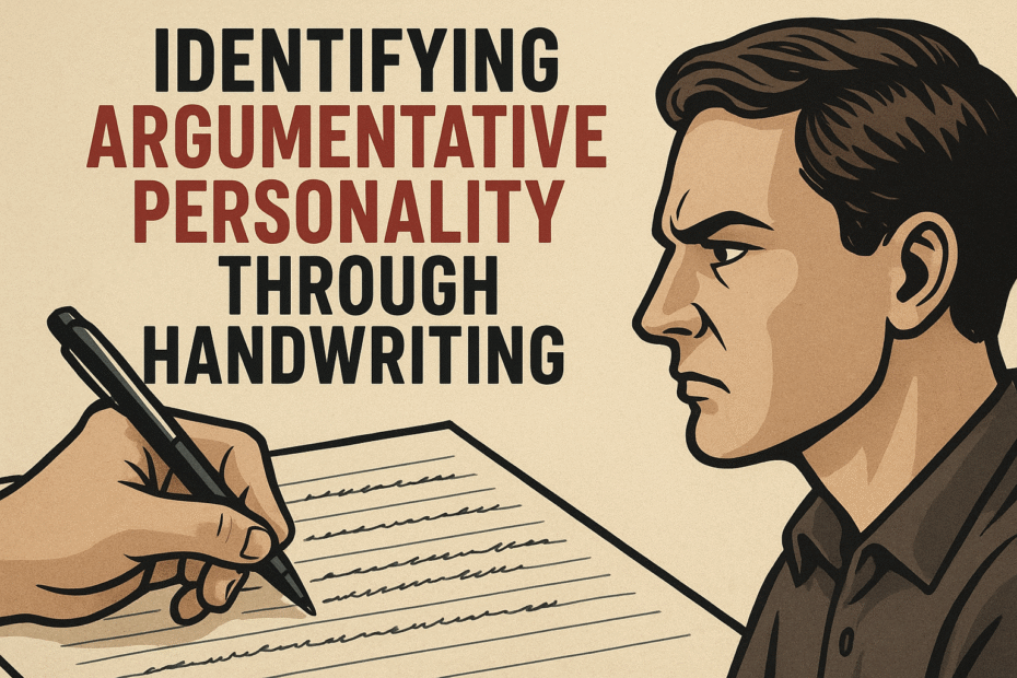 Identifying Argumentative Personality Through Handwriting