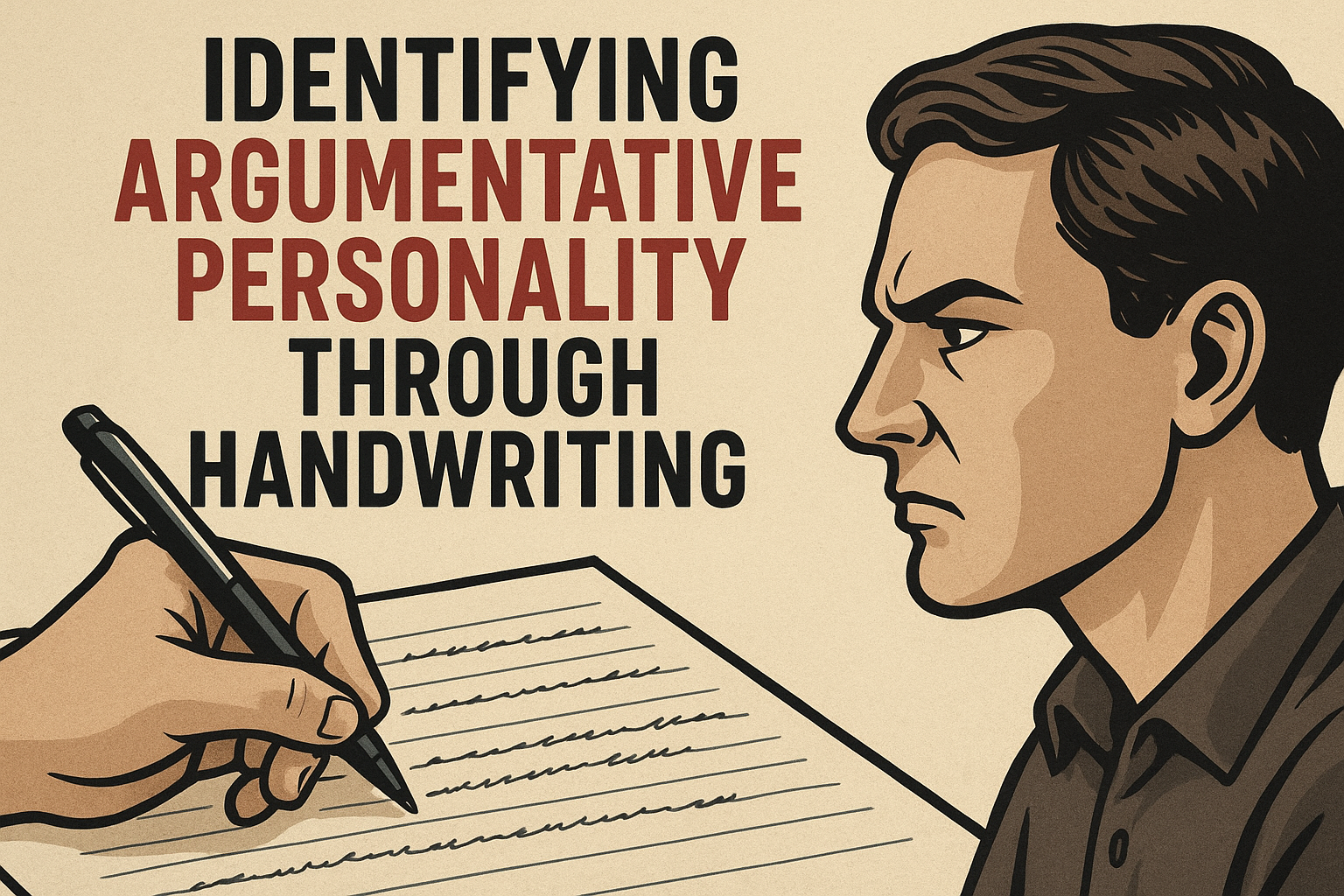 Identifying Argumentative Personality Through Handwriting