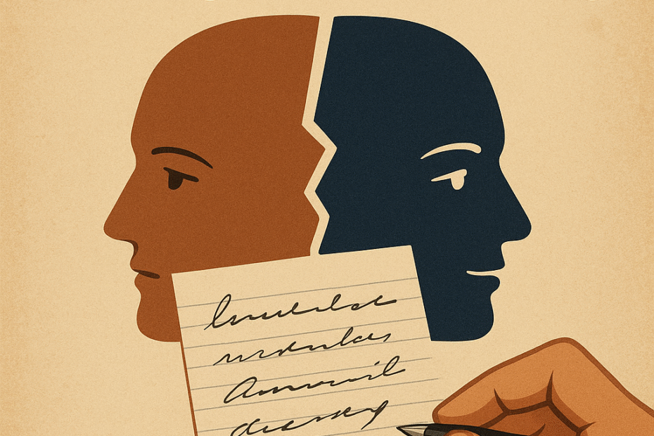 Identifying Split Personality Traits Through Handwriting