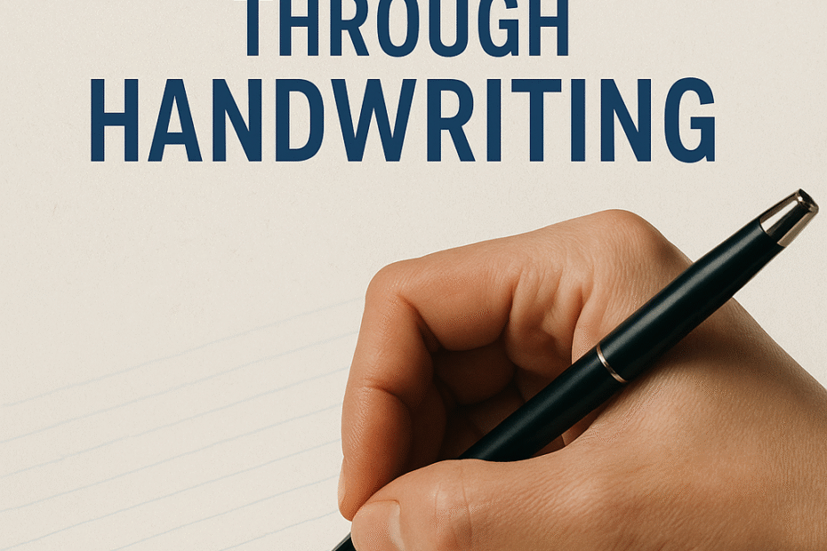 Understanding Depression Through Handwriting