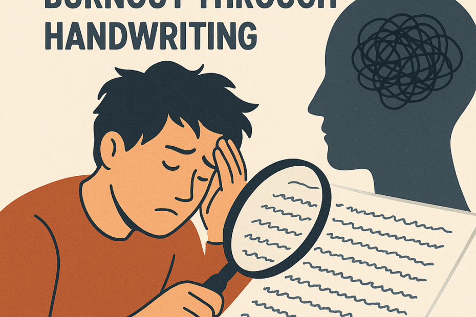 Detecting Stress and Burnout Through Handwriting