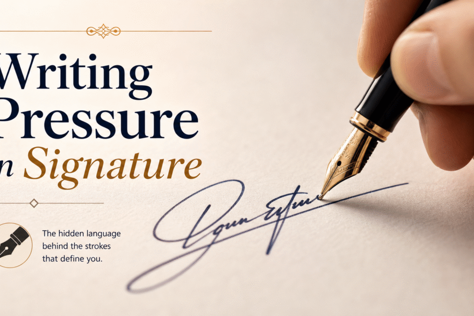 Writing Pressure in Signature